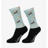 LeMieux LeMieux Harlow Pony Footsie Socks - Blue Topaz