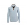 Holland Cooper Holland Cooper Country Fleece Quarter Zip - Pale Blue