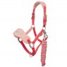 LeMieux Harlow Vogue Headcollar & Leadrope - Coral Crush