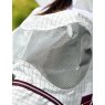 Weatherbeeta Weatherbeeta Hybrid Seasons Fly Mask - White/Maroon