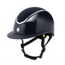 EQX Kylo Crystal Wide Peak with MIPS - Black Gloss/Silver