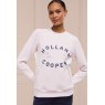 Holland Cooper Holland Cooper Crystal Crew Neck Sweat - Blush