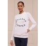 Holland Cooper Holland Cooper Crystal Crew Neck Sweat - Blush