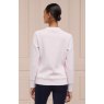 Holland Cooper Holland Cooper Crystal Crew Neck Sweat - Blush