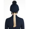 LeMieux LeMieux Classique Pom Hat Silk - Navy