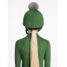 LeMieux LeMieux Classique Pom Hat Silk - Hunter Green