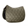 Eskadron Glossy Wave Dressage Saddlecloth - Olive