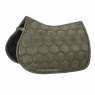 Eskadron Glossy Wave Jump Saddlecloth - Olive