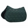 Eskadron Glossy Wave Jump Saddlecloth - Racing Green