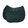 Eskadron Glossy Wave Dressage Saddlecloth - Racing Green
