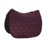 Eskadron Glossy Wave Dressage Saddlecloth - Blackberry