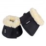 Eskadron Faux Fur Bell Boots - Navy