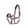 Eskadron Pin Buckle Headcollar - Anthra/Creme/Rustic Red