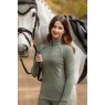 LeMieux LeMieux Frances Quarter Zip Fleece - Rosemary