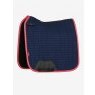 LeMieux LeMieux Suede Dressage Square - Navy/Cranberry