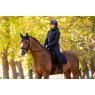 LeMieux LeMieux Suede Dressage Square - Navy/Cranberry