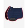 LeMieux LeMieux Suede GP Square - Navy/Cranberry