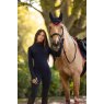 LeMieux LeMieux Classic Fly Hood - Navy/Cranberry