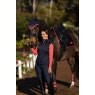 LeMieux LeMieux Loire Dressage Square - Navy/Cranberry