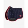 LeMieux LeMieux Loire GP Square - Navy/Cranberry
