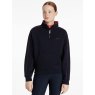 LeMieux LeMieux Kate Quarter Zip Sweat - Navy/Cranberry