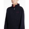 LeMieux LeMieux Kate Quarter Zip Sweat - Navy/Cranberry