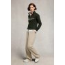 Holland Cooper Holland Cooper Sporting Goods Zip Henley - Racing Green