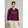 Holland Cooper Holland Cooper Sporting Goods Zip Henley - Mulberry