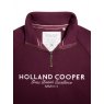 Holland Cooper Holland Cooper Sporting Goods Zip Henley - Mulberry