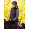 LeMieux LeMieux Rose Hooded Puffer Gilet - Damson