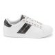 Holland Cooper Holland Cooper Knightsbridge Court Trainer - Black Croc