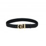 Holland Cooper Holland Cooper Stirrup Heritage Belt - Black Crystal