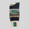 Ridgeline Ridgeline Merino Wool Socks (Mid) - Navy Stripes