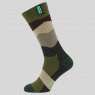 Ridgeline Ridgeline Merino Wool Socks (Mid) - Olive Stripes