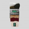Ridgeline Ridgeline Merino Wool Socks (Mid) - Berry Stripes