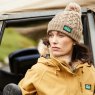 Ridgeline Ridgeline Nordic Fleck Bobble Hat - Teak