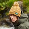 Ridgeline Ridgeline Nordic Fleck Bobble Hat - Ochre