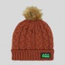 Ridgeline Ridgeline Nordic Fleck Bobble Hat - Russett