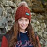 Ridgeline Ridgeline Nordic Fleck Bobble Hat - Russett