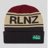 Ridgeline RLNZ Knitted Beanie Hat - Navy Multi