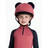 LeMieux LeMieux Mini Double Pom Hat Silk - Cranberry