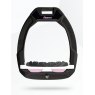 Flex-on Safe-On Stirrups - Black/White/Light Pink