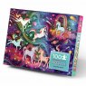 Hippychick Crocodile Creek Holographic Puzzle - Unicorn Galaxy