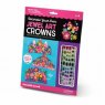 Hippychick Hippychick Crocodile Creek Jewel Art Crowns - Unicorn Flowers