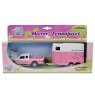 Jenkinsons Kids Globe Pink Mitsubishi & Trailer