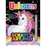 Jenkinsons Scratch Art Pad - Unicorns