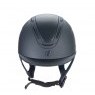 Shires Shires Karben Amity LTHR Riding Hat - Navy