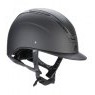 Shires Shires Karben Amity LTHR Riding Hat - Black