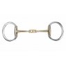 Shires Brass Alloy Flat Ring Lozenge Eggbutt