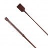 Country Direct Plain Leather Handle Riding Whip